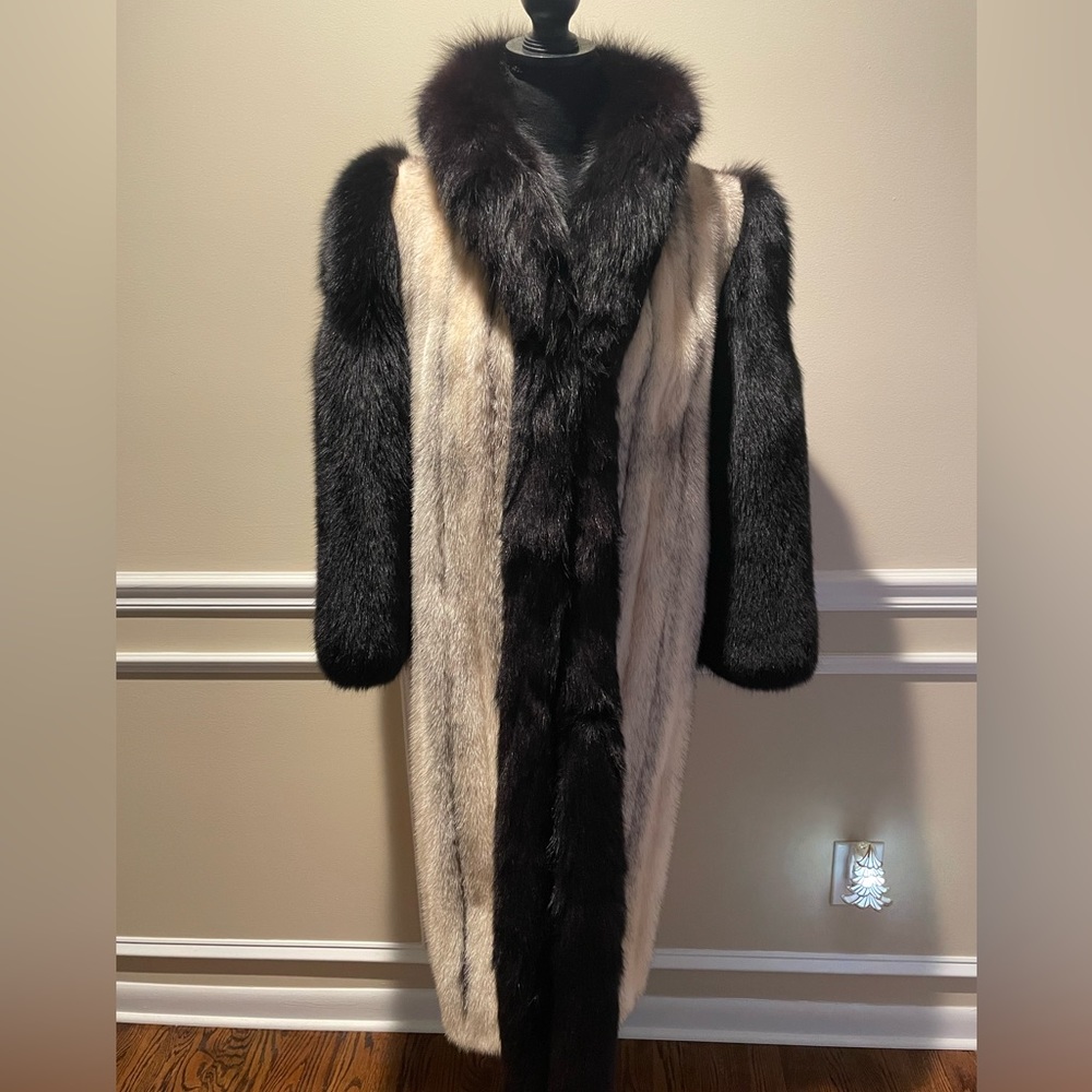 Vintage Real Mink Fur Coat